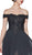 Cinderella Divine - 7258 Flowy Chiffon Lace Embellished A-Line Gown Bridesmaid Dresses