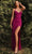 Cinderella Divine CC1618 - Lace Up Back Prom Dress Special Occasion Dress 2 / Magenta