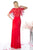 Cinderella Divine - CD494 Lace Bateau Tulle Sheath Dress Bridesmaid Dresses