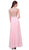 Cinderella Divine - Embellished Illusion Jewel Neck A-line Dress Special Occasion Dress