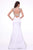 Cinderella Divine - Embellished Sheer High Neck Fitted Evening Gown Special Occasion Dress