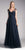 Cinderella Divine - ET320 Sleeveless Pleated Top A-Line Gown Special Occasion Dress 2 / Navy
