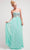 Cinderella Divine H3001 - Empire Strapless Bedazzled Gown Special Occasion Dress 4 / Mint