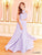 Clarisse - 3427 Two-Piece Lace Illusion Gown Special Occasion Dress 0 / Lilac