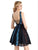 Clarisse - 3948 Sequined V-neck A-line Cocktail Dress Special Occasion Dress