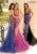 Clarisse - 800227 Spaghetti Strap Sequined Mermaid Gown Prom Dresses