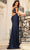 Clarisse 810435 - Beaded Allover Off Shoulder Evening Gown Special Occasion Dress