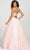 Colette For Mon Cheri CL12204 - Beaded Lace A-line Gown Prom Dresses
