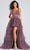 Colette For Mon Cheri CL12281 - Tiered Prom Ballgown Prom Dresses 00 / Heather