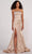 Colette for Mon Cheri CL2045 - Glittering Strapless Prom Gown Evening Dresses 00 / Champagne