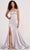 Colette for Mon Cheri CL2045 - Glittering Strapless Prom Gown Evening Dresses 00 / Platinum