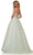 Colors Dress 2898 - Strapless A-line Tulle Glittery Gown Prom Dresses