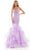 Colors Dress 2899 - Applique Corset Prom Gown Prom Dresses 0 / Lilac