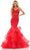 Colors Dress 2899 - Applique Corset Prom Gown Prom Dresses 0 / Red