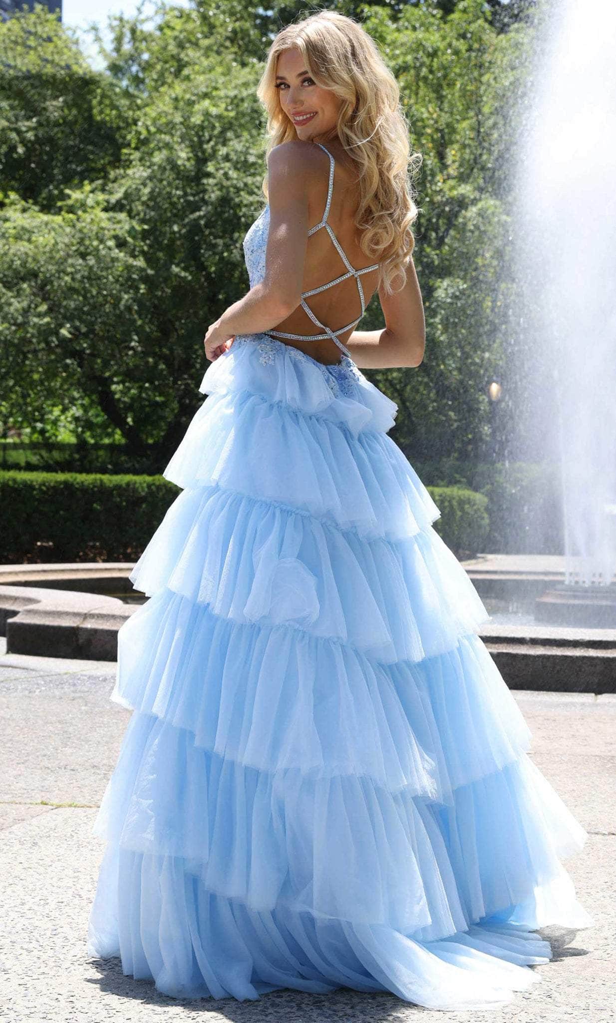 Colors Dress 2911 - Frilled Skirt Prom Dress Couture Candy Colors Dress 2911 - Frilled Skirt Prom Dress Couture Candy
