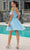 Damas 9616 - Lace Appliqued Sweetheart Cocktail Dress Cocktail Dresses