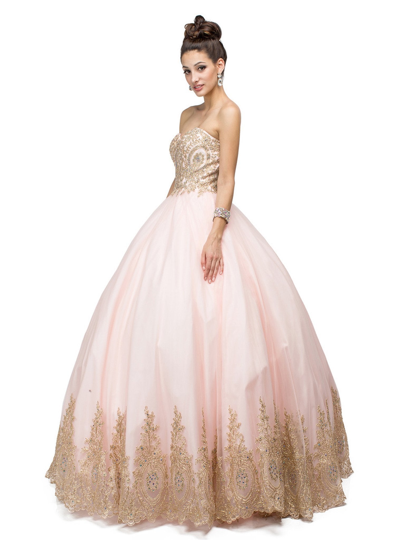 Dancing Queen - 1115 Bead Embellished Sweetheart Formal Ball Gown Couture Candy Dancing Queen - 1115 Bead Embellished Sweetheart Formal Ball Gown Couture Candy
