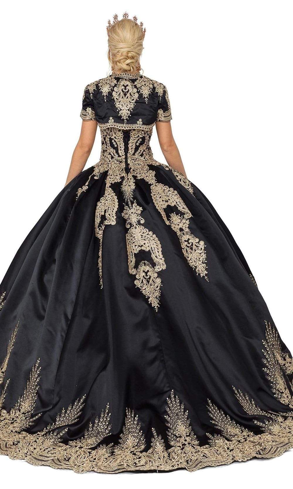Dancing Queen 1494 Quinceanera Ball Gown Royal Blue / Small Dancing Queen 1494 Quinceanera Ball Gown Royal Blue / Small