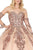 Dancing Queen - 1512 Embellished Strapless Sweetheart Ballgown Quinceanera Dresses