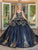 Dancing Queen 1656 - Ornate Peplum Quinceanera Ballgown Special Occasion Dress
