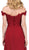 Dancing Queen - 2492 Off Shoulder Lace Applique Evening Dress Evening Dresses