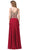 Dancing Queen - 2494 Jewel Encrusted Bodice A-Line Chiffon Gown Special Occasion Dress