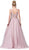 Dancing Queen - 2626 Embroidered V-neck Ballgown Special Occasion Dress