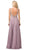 Dancing Queen - 2669 Bejeweled Sleeveless V Neck Low Scoop Back Gown Prom Dresses