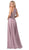 Dancing Queen - 2716 Lace Applique Halter A-line Dress Special Occasion Dress