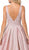 Dancing Queen - 2747 Lace Appliqued Pleated A-Line Prom Dress Special Occasion Dress