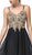 Dancing Queen - 2890 Embroidered Plunging V-neck A-line Dress Evening Dresses