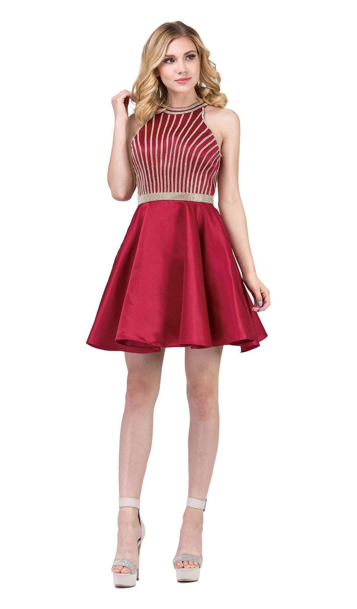 Dancing Queen 3041 Prom Dress - Burgundy | NewYorkDress Dancing Queen 3041 Prom Dress - Burgundy | NewYorkDress