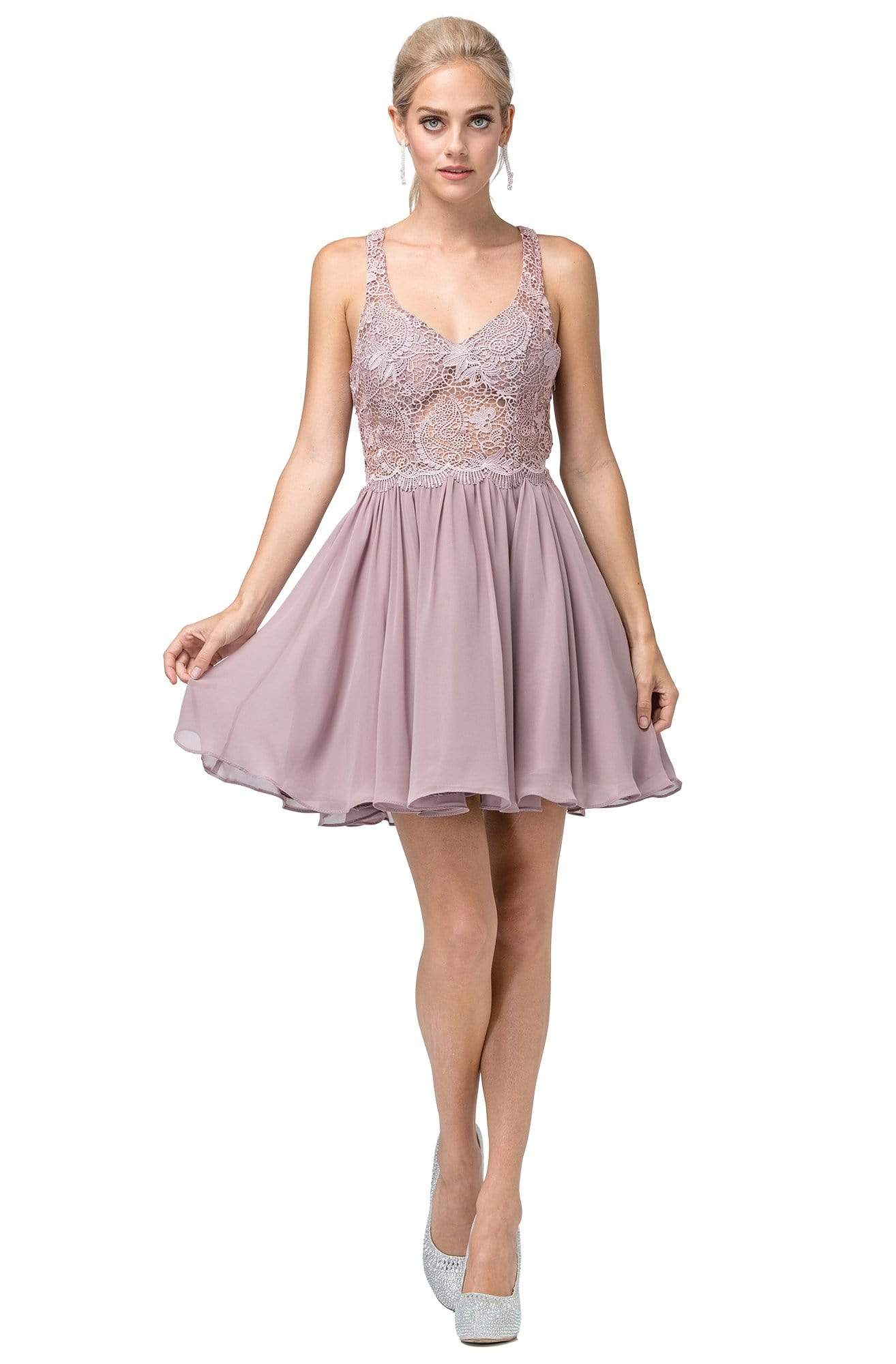 Dancing Queen 3044 Prom Dress - Mocha | NewYorkDress Dancing Queen 3044 Prom Dress - Mocha | NewYorkDress