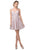 Dancing Queen - 3144 Double Strap Sweetheart Neck A-Line Glitter Dress Homecoming Dresses