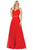 Dancing Queen - 4030 Sweetheart Neck Lace-up Back A-Line Prom Dress Prom Dresses XS / Red