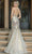 Dancing Queen - 4219 Halter Trumpet Evening Dress Prom Dresses