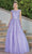 Dancing Queen 4245 - Embroidered Bateau Neck Prom Dress Special Occasion Dress XS / Lilac