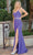Dancing Queen 4270 - Bejeweled Trumpet Prom Dress Special Occasion Dress XS / Lavender