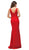 Dancing Queen - 9609 V-Neck Wide Waistband  Evening Dress Special Occasion Dress