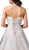 Dancing Queen Bridal - 85 Strapless Embroidered Sweetheart Ballgown Special Occasion Dress