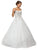 Dancing Queen Bridal - 9166 Floor-Length Strapless Sweetheart Ballgown Wedding Dresses XS / Off White