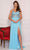 Dave & Johnny A10364 - Corset Style Sleeveless Evening Gown Prom Dresses