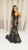 Dave & Johnny - A6768 Sleeveless Beaded Lace Trumpet Evening Gown Special Occasion Dress 00 / Black/Nude