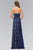 Elizabeth K - GL1103 Jewel-Ornate Paisley Print Gown Special Occasion Dress