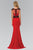Elizabeth K - GL1380 Embellished Scoop Neck Jersey Gown Special Occasion Dress