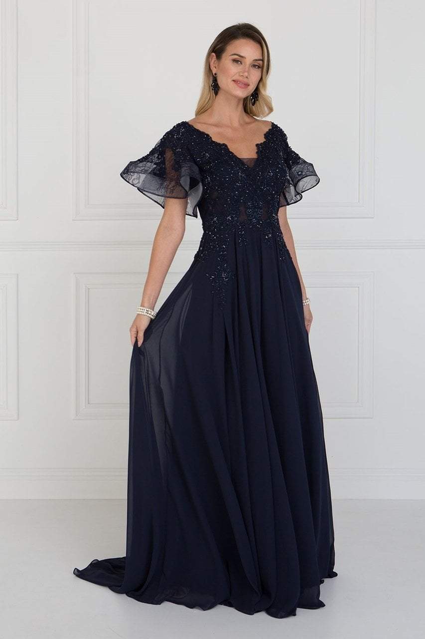 Elizabeth K GL1587 Prom Dress - Champagne | NewYorkDress Elizabeth K GL1587 Prom Dress - Champagne | NewYorkDress