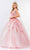 Elizabeth K - GL1974 Cape Sleeve Applique Ballgown Special Occasion Dresses