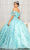 Elizabeth K GL1975 - Floral Glitter Ballgown Special Occasion Dress