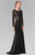 Elizabeth K - GL2284 Beaded Scoop Neck Rome Jersey Sheath Dress Special Occasion Dress