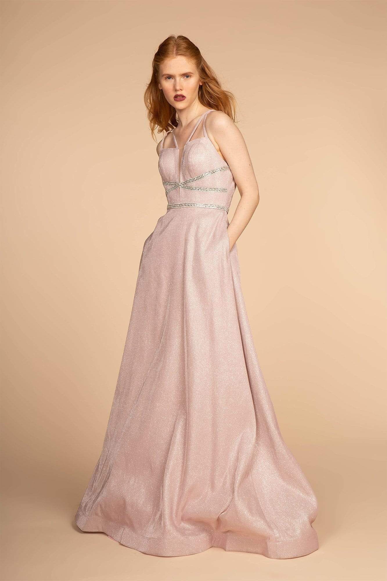 Elizabeth K GL2506 Prom Dress - Baby Pink | NewYorkDress Elizabeth K GL2506 Prom Dress - Baby Pink | NewYorkDress
